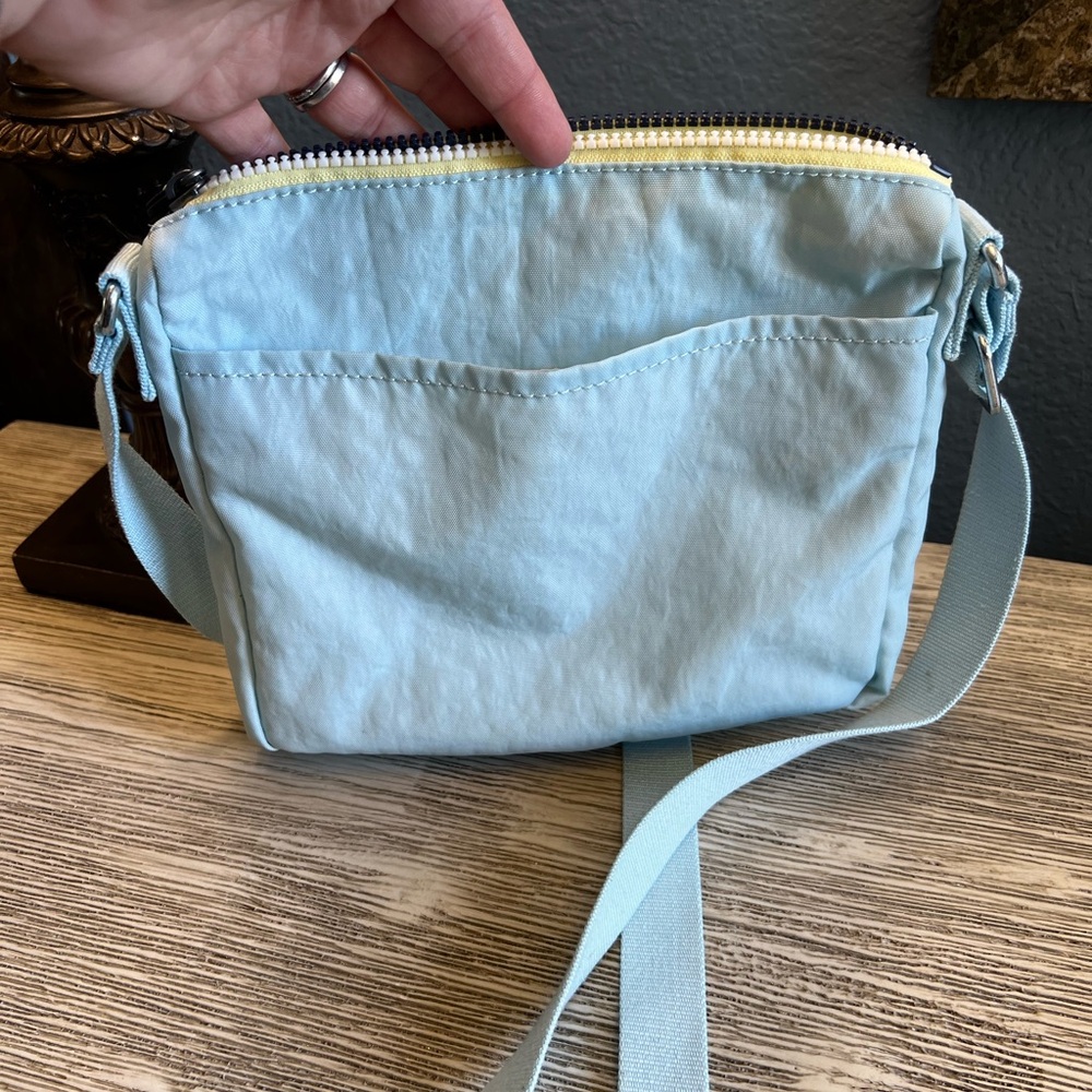Kipling Sebastian Sky Blue Crossbody Bag - Picture 8 of 12